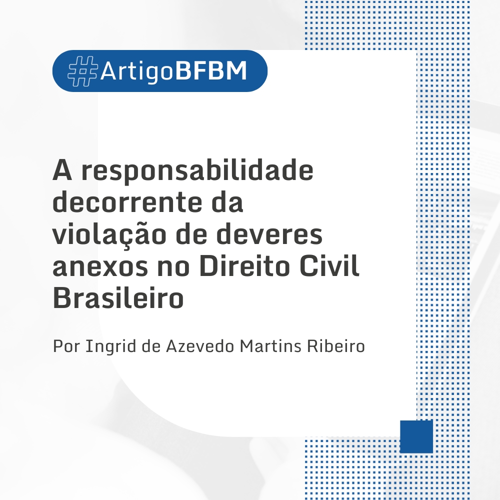 A responsabilidade decorrente da violação de deveres anexos no Direito Civil Brasileiro