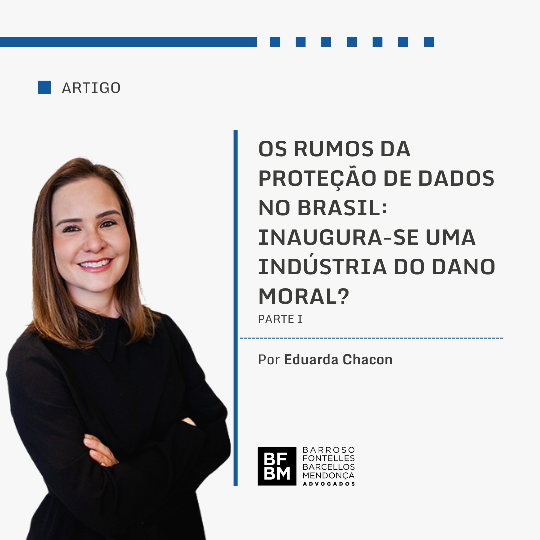 Os rumos da proteção de dados no Brasil: inaugura-se uma indústria do dano moral? PARTE I